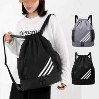 ราคา Oppa Style Shop Drawstring Pocket Gymsack String Bag / School Bag Sports Bag Men Women Backpack (24090570099)