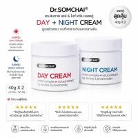 ราคา พร้อมส่ง Dr.Somchai Day + Night Cream 40g X 2 ดร. สมชาย เดย์ & ไนท์ แพคคู่ (4531837288)