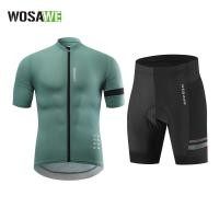 ราคา ชุดกางเกงขาสั้นซิลิโคน WOSAWE สำหรับกลางแจ้ง ใส่สบาย ยืดหยุ่น ระบายอากาศได้ แขนสั้น สำหรับปั่นจักรยาน จักรยานเสือหมอบ ดู (22690643122)