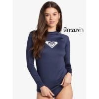 ราคา SALE! เสื้อว่ายน้ำแขนยาว Roxy Rashguard สีกรมท่า (21961925114)