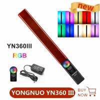 ราคา YONGNUO YN360 III YN360III Pro มือถือ LED Video Light Touch ปรับ Bi-colo 3200k-5500k สี RGB พร้อมรีโมทคอนโทรล (44482756143)