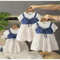 ราคา กระโปรงเด็ก 1-4 ปี ขนาดsize 90-120 ผ้า cotton 100% (48965445050)