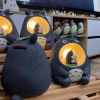 ราคา TOTORO โทโทโร่ โตโตโร่ กระปุกออมสิน-โคมไฟ 2 in 1 [ไม่มีที่เปิดเอาเงินออกน้า] (22775588130)