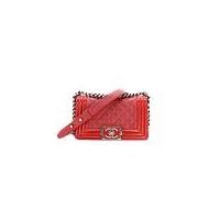 ราคา [CO220503226] Chanel / Boy Lambskin with Patent Line RHW (15785595994)