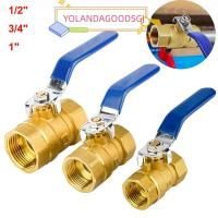 ราคา YOLANDAGOODSGJ บอลวาล์วทองเหลือง, 1/2 "3/4" 1 "ทนต่ออุณหภูมิสูง Full Port Ball Valve, 2P ทองแดงบริสุทธิ์หญิง (54164675268)