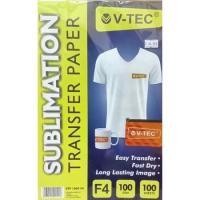 ราคา V-TEC SUBLIMATION PAPER F4 STP 1009 (51514934856)