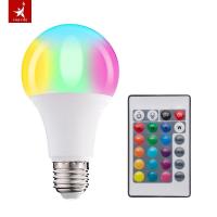 ราคา หลอดไฟเปลี่ยนสี! หลอดไฟ led 12W RGBW E27 เปลี่ยนสีได้ 16 สี LED BULB (12913813313)