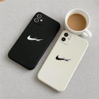 ราคา เคสซิลิโคนเหลวสําหรับ iPhone 11 12 Pro Max 13 14 X XR XS 6 7 8 Plus ลายโลโก้ Nike (46156738333)