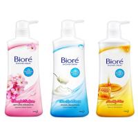 ราคา ✅พร้อมส่ง ✅Biore Shower Cream ครีมอาบน้ำ บิโอเร ขวดปั้ม 550มล. (28230713352)