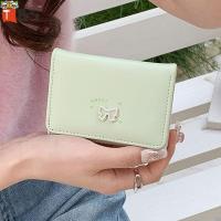 ราคา T&S Fashion And Casual Korean Bow Wallet Short Women S Wallet Change Card Bag {th} (45713936318)
