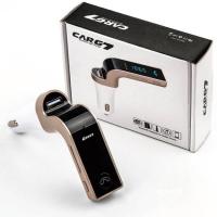 ราคา แท้ 100% CAR G7 อุปกรณ์รับสัญญาณบลูทูธในรถยนต์ Bluetooth Car Charger (5216552720)