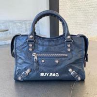 ราคา Balenciaga ไซส์ Mini สีเทาดำ หมุดเงินG12 ปี14 (29671700574)