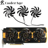 ราคา การ์ดพัดลมสําหรับ Sapphire Radeon R9 290X Tri-X OC R9 390X 8GB NITRO 85 มม.FDC10H12S9-C กราฟิกการ์ดเปลี่ยนพัดลม (56411920846)