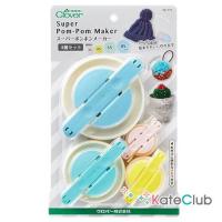 ราคา อุปกรณ์ทำปอมปอม 4 ขนาด 35/45/65/85mm จาก Clover (1261758301)