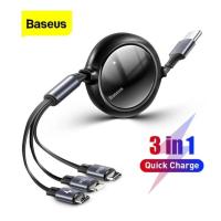 ราคา ราคาพิเศษ Baseus สายชาร์จไว 100W 3in1 USB C Cable Fast Charge สายชาร์จ TypeC (16768509361)