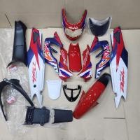 ราคา ชุดสี dash new สีแดงฟ้าขาว ปี2000 แดช ตัวใหม่ กาบรถ แดชตูดเป็ด ลายธงชาติ + ชิ้นดำด้าน (ยกชุด16ชิ้น) (24229658803)