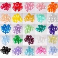 ราคา ลูกโป่งสีมุก 100 ใบ Latex Metalic Color Balloon (3417574606)