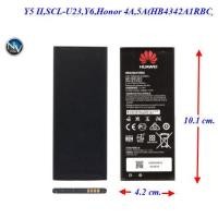 ราคา แบตเตอรี่ Huawei Y5 II,SCL-U23,Y6,Honor 4A,5A(HB4342A1RBC) Or. 4.2x10.1 cm.2200 mAh. (22989694757)
