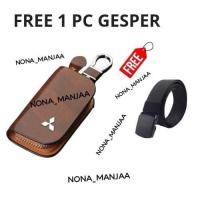 ราคา GANTUNGAN SUPER SELLING STNK WALLET KEYCHAIN WITH BONUS BLACK BUCKLE PREMIUM QUALITY MITSUBISHI WALLET PREMIUM QUALITY MATERIAL STNK กระเป๋าสตางค์ MITSUBISHI โลโก้แบรนด์วัสดุพรีเมี่ยม Elegant Mitsubis
