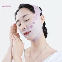 ราคา <DBFl-t> Face Slimming Bandage Belt Chin Up V Line Cheek Ne Shaper Strap Lift Mask Sculpting Face Mask Belt Sleep Beauty Massage ใหม่ (57905236320)