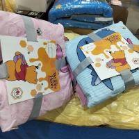 ราคา หมอนอิงลายหมีพูห์ Winnie the Pooh แพ็กคู่ 2 ชิ้น (สีฟ้า-ชมพู) ลิขสิทธิ์แท้ Disney 100 Years แบรนด์ CHARISMA (45362207748)