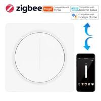 ราคา Tuya Smart Zigbee Light Switch Wifi Dimmer Light Switch Touch Dimming Panel Wall Switch 100-240V, W (42127332148)