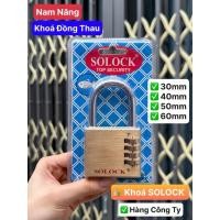 ราคา SOLOCK ทองเหลือง Digital Lock – 30 มม. 40 มม. 50 มม. 60 มม. ล็อครหัส 4 หลักการรักษาความปลอดภัยกับกุญแจลืม (41332343599)