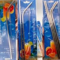 ราคา หลอดสแตนเลส หลอดสแตนเลสงอ หลอดสเเตนเลสพร้อมเเปรงทำความสะอาด#C005 (4316413710)