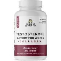 ราคา โภชนาการโบราณ Testosterone รองรับ + อาหารเสริมคอลลาเจน, เปปไทด์คอลลาเจนไฮโดรไลซ์, คีย์ Superfoods หวานทางคลินิกสนับสนุนฮอร์โมนหญิง Balance & Healthy Testosterone (47815458311)
