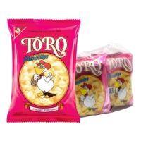 ราคา พร้อมส่ง โตโร ข้าวโพด รสเนย 80 ก. x 4 (TORO Popcorn Extrude 80 g x 4) (41932694009)