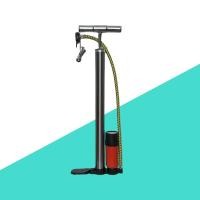 ราคา ที่สูบลมสแตนเลส 58cm มีเกจวัดความดัน แรงดันสูง 100PSI แข็งแรงทนทาน สำหรับจักรยาน รถมอเตอร์ไซค์ (43810858210)