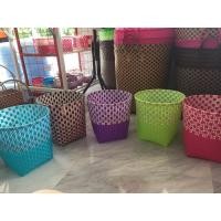 ราคา ตะกร้าสานพลาสติกทรงกลมขนาดเล็ก S (3258392996)