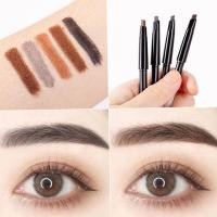 ราคา เขียนคิ้ว ที่ปัดคิ้ว ดินสอเขียนคิ้วแบบหมุนอัตโนมัติสองหัวเปลี่ยนเดี่ยวเติมกันน้ํา กันเหงื่อ ไม่เลอะ (47811945347)