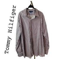 ราคา เสื้อเชิ้ต Tommy Hilfiger มือสองไซส์ใหญ่ สภาพใหม่ (43681457929)