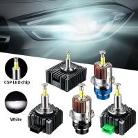 ราคา 2PCS D2S D2R ไฟหน้ารถ 4 ด้านหลอดไฟ D1S D1R 360° D Series ไฟหน้า LED D3S D3R D3C High Power Lumen 30000LM D4S D4R D5S D8S สูง/ต่ํา (52111877547)