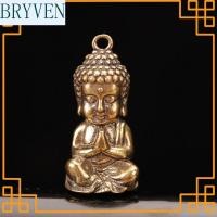 ราคา BRYVEN ศากยมุนีพระพุทธรูปจี้,ขนาดเล็กทองเหลืองพระพุทธรูปเครื่องประดับ,สไตล์ทองเหลืองหัตถกรรมหัตถกรรมหัตถกรรมหัตถกรรมมินิพระพุทธรูปหุ่นขนาดเ (53714711268)