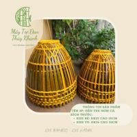 ราคา Thuy Khanh ไม้ไผ่และหวาย - โคมไฟปลาไม้ไผ่ตกแต่ง (49465335803)