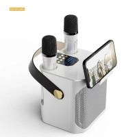 ราคา ฟรี!!ไมค์ลอยคู่ ลำโพงคาราโอเกะบลูทูธ แบบพกพา KOLEER S882 เปลี่ยนเสียงได้ Bluetooth Karaoke (21992685875)