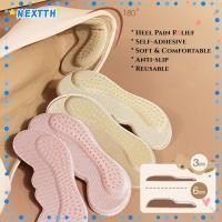 ราคา NEXTTH 2pcs Heel Cushion Self-Adhesive Anti-slip Foot Care Protector Heel Pain Relief Heel Grips Liner Protector (18854406134)