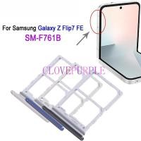 ราคา 1X F761B Dual SIM การ์ดถาดสําหรับ Samsung Galaxy Z Flip7 FE SM-F761B, SIM1 + SIM2 การ์ดถาดอะแดปเตอร์อะไหล่ (45564956357)
