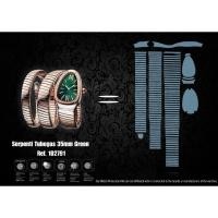 ราคา ฟิล์มป้องกันรอยนาฬิกา Watch Protection Film for Bvlgari Serpenti Tubogas 35mm Green Ref. 102791 (50204718332)