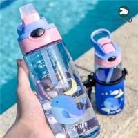 ราคา 480มล กีฬา สแน็ป-สูงสุด ขวดน้ําการ์ตูนเด็กฟางถ้วยฤดูร้อนสไตล์กระเป๋าเป้สะพายหลังขวดน้ําสําหรับเด็กชายและเด็กหญิงของขวัญวันหยุด (51761204691)