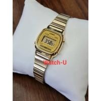 ราคา CASIO นาฬิกาข้อมือ CASIO LA-670WGA-9 รุ่น LA670WGA-9DF วัสดุสเตนเลสสตีล สีทอง (57060492225)