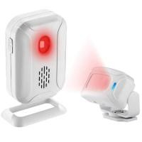 ราคา Motion Sensor Doorbell Wireless PIR Motion Sensor Detector Security Alarm Chime ยินดีต้อนรับยินดีต้อนรับ Visitor Bell (52006023135)