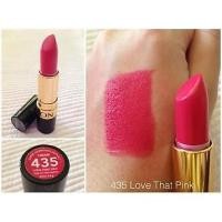 ราคา Revlon 435 love that pink ลิปสติกเรฟลอน 435 love that pink จำนวน1แท่ง พร้อมส่ง (15696553316)
