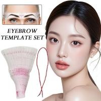 ราคา 12 รูปแบบ/เซ็ตReusable Diy Eye Brow Drawing Guideจัดแต่งทรงผมแม่แบบชุดCard Up Eyebrow Easy G0a0 (45965434324)