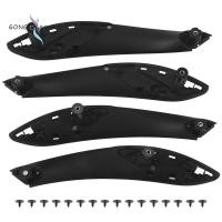 ราคา [gonghe370]อุปกรณ์เสริมสําหรับรถยนต์สําหรับ 3 Series F30 316D 318D F31 320I 325D 11-19 ภายในแผงประตู Handle Pull Trim Cover (สีดํา) (57761472351)