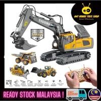 ราคา RC Excavator โลหะ 11ch, RC โหลด 9 ช่อง, RC Land Truck 9 ช่อง, RC Bulldozer 9 ช่อง, 2.4G ความถี่ T (46807710645)