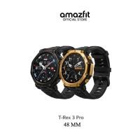 ราคา Amazfit T-Rex 3 Pro (48mm) สมาร์ทวอทช์ GPS แม่นยำ แผนที่ออฟไลน์ หน้าจอ Sapphire กันน้ำ 10ATM มาตรฐาน Military (46106498046)