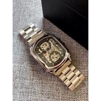 ราคา นาฬิกาออโต้ skeleton แบรนด์แท้ สายสแตนเลส (22433504728)